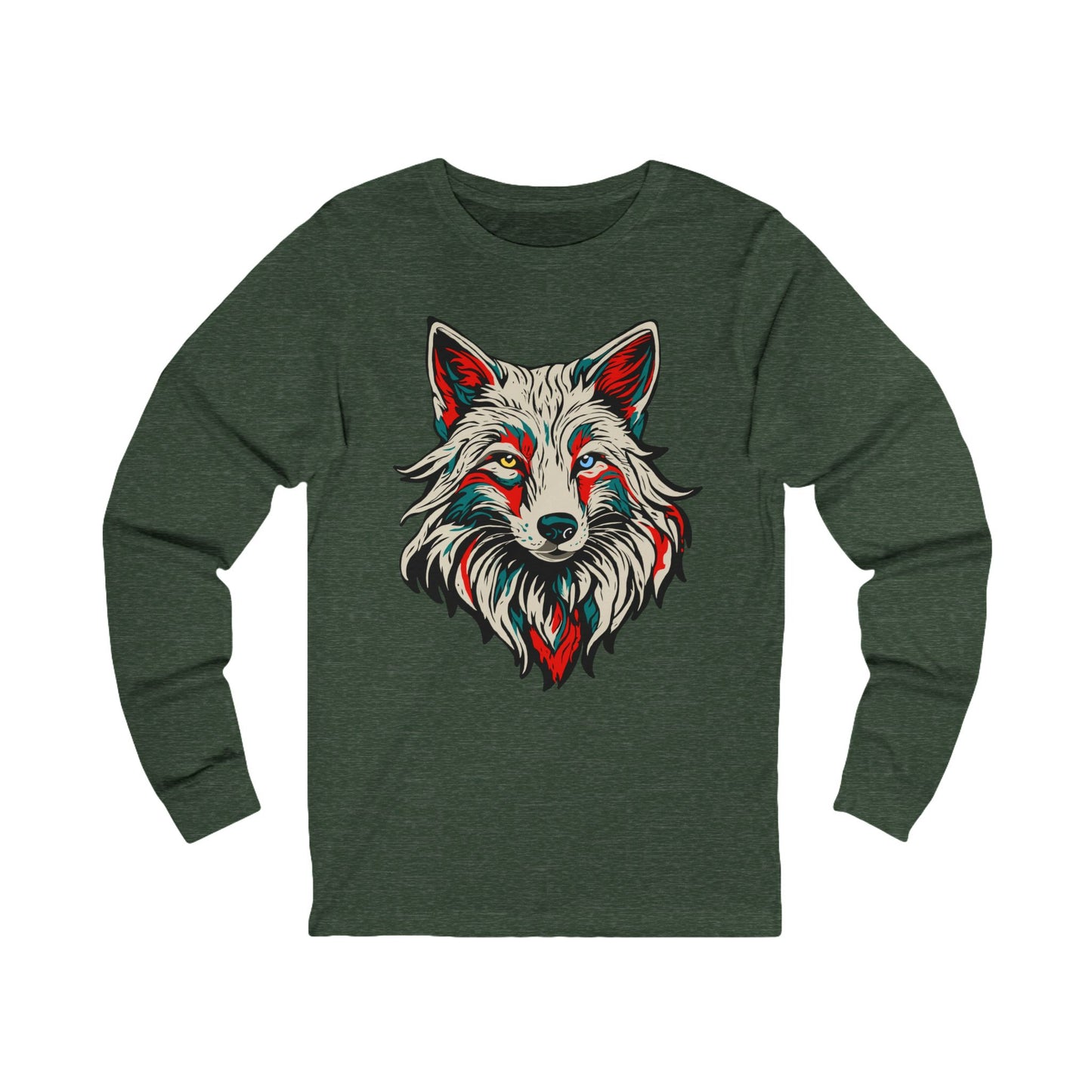 Arctic Fox Icon - Long-Sleeve Tee