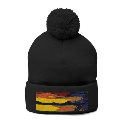 Sunset Lake Knit Cap