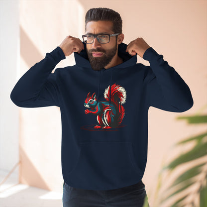 Squirrel Icon - Fleece Hoodie