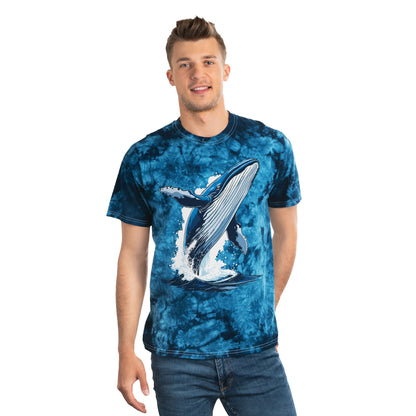 Humpback Whale Tie-Dye Tee