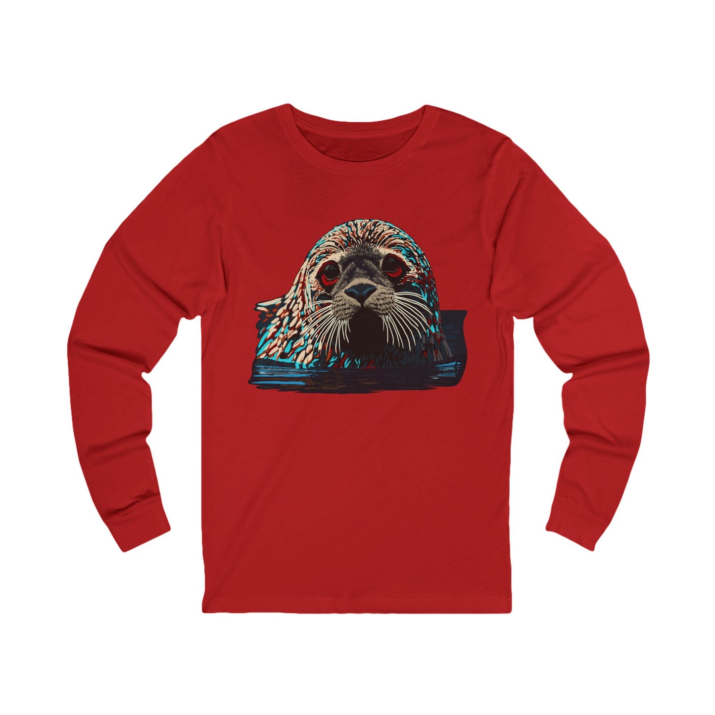 Harbor Seal Icon - Long-Sleeve Tee