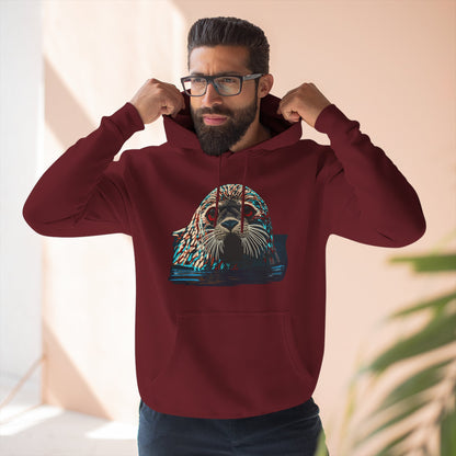 Harbor Seal Icon - Fleece Hoodie