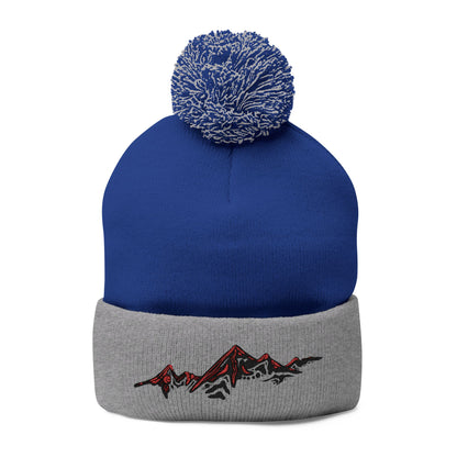 Fire Peaks Knit Cap