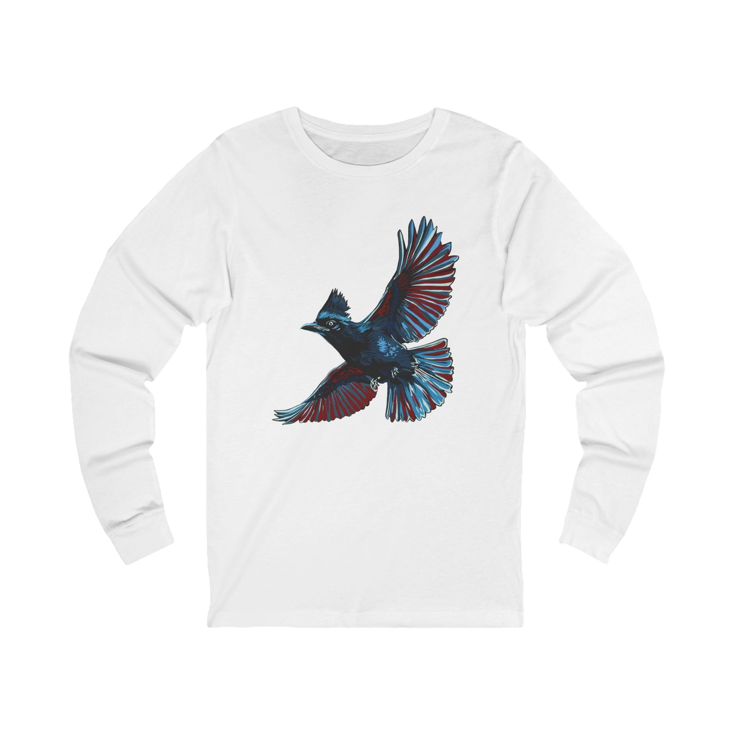 Steller's Jay Icon - Long-Sleeve Tee