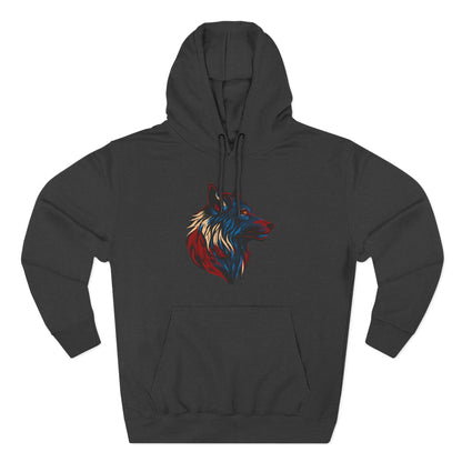 Wolf Icon - Fleece Hoodie