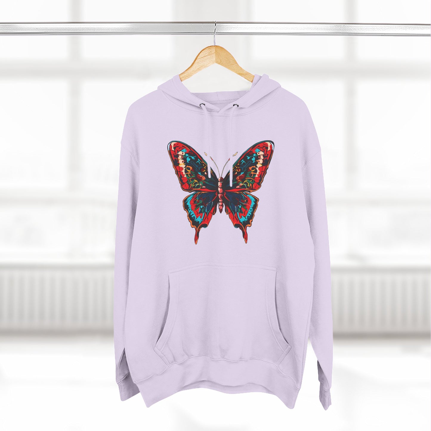 Butterfly Icon - Fleece Hoodie