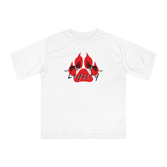 Hand-drawn loyalty t-shirt — original wildlife art by Kayanna Healy at Neo Native