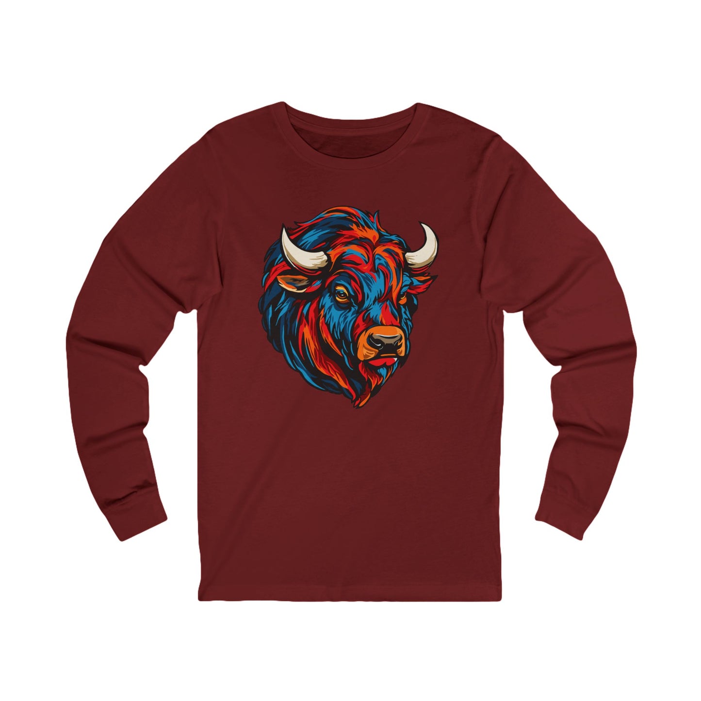 Bison Icon - Long-Sleeve Tee