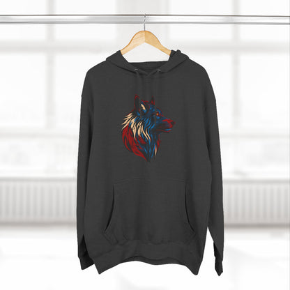 Wolf Icon - Fleece Hoodie