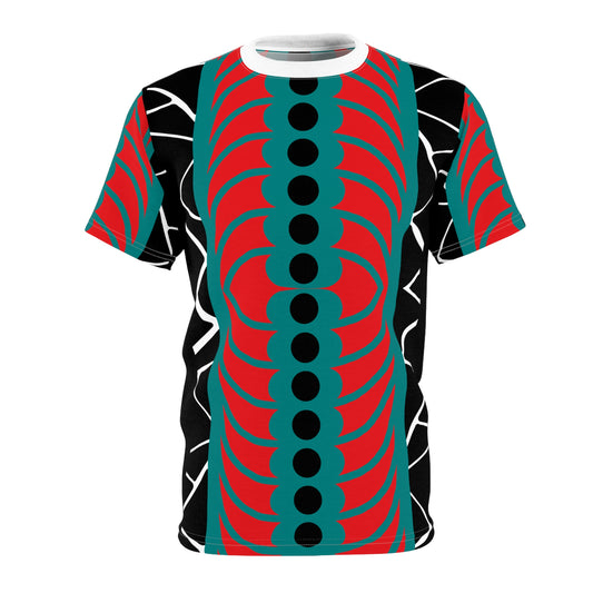 Circle Filet Pattern T-Shirt