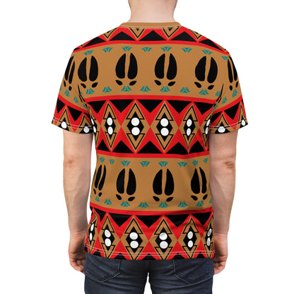 Caribou Tracks Pattern T-Shirt