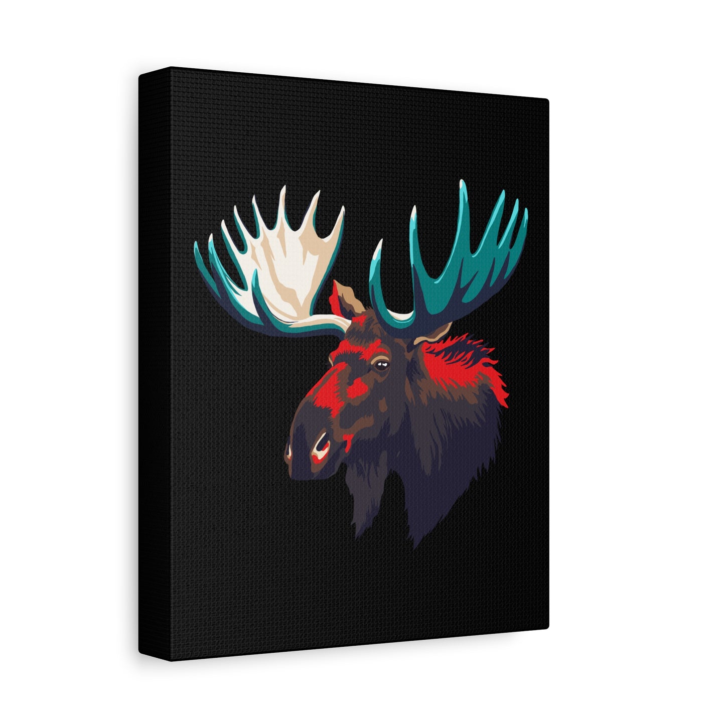 Moose Icon Canvas
