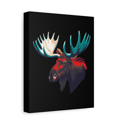 Moose Icon Canvas
