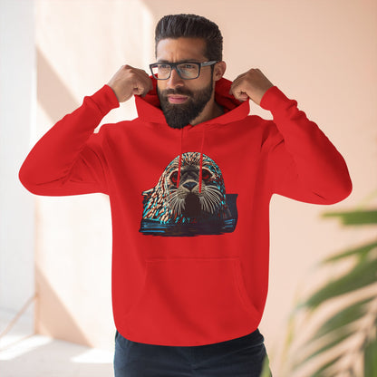 Harbor Seal Icon - Fleece Hoodie