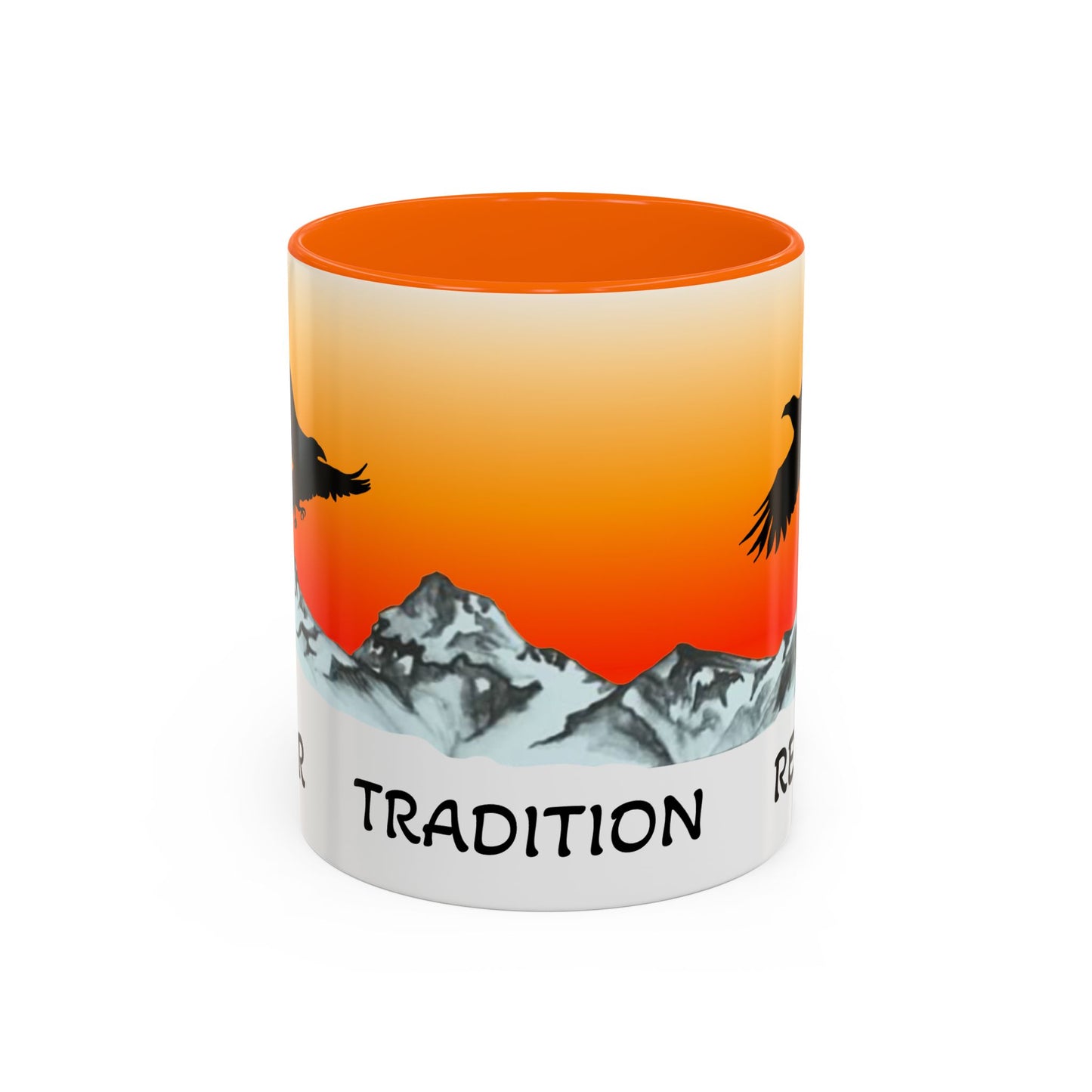 Sunset Raven Mug