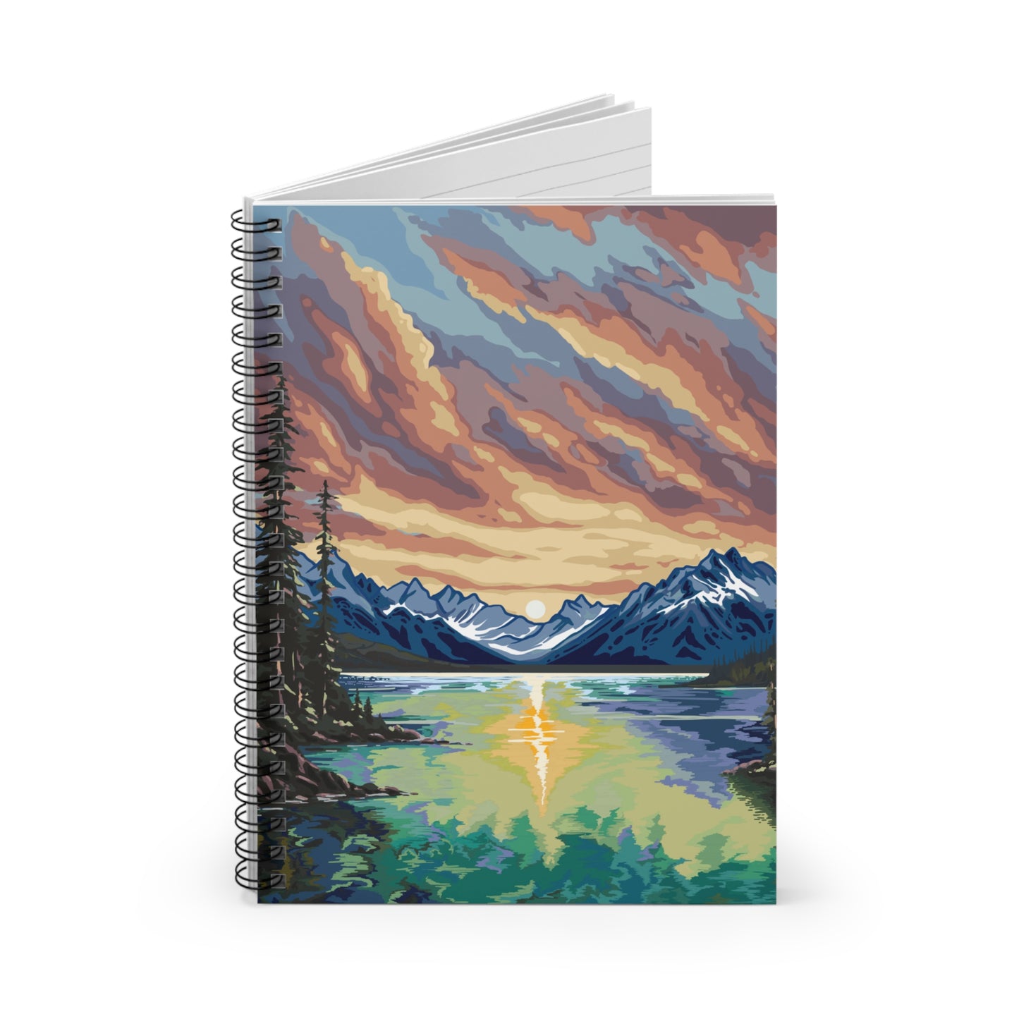 Cloudscape Spiral Notebook