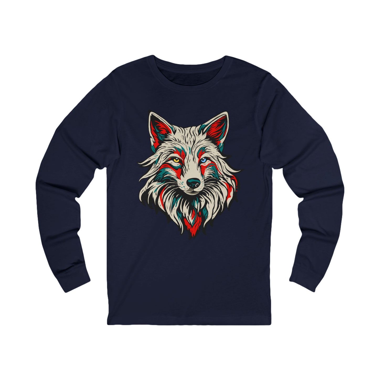 Arctic Fox Icon - Long-Sleeve Tee