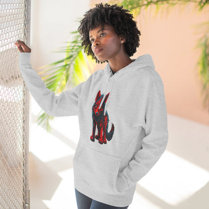 Wolf Pup Icon - Fleece Hoodie