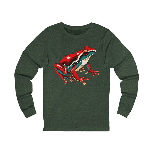 Wood Frog Icon - Long-Sleeve Tee