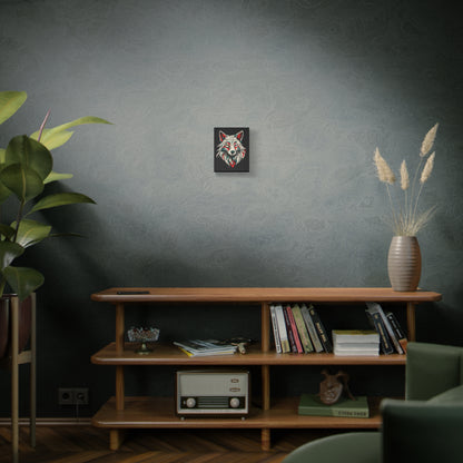 Arctic Fox Icon Canvas