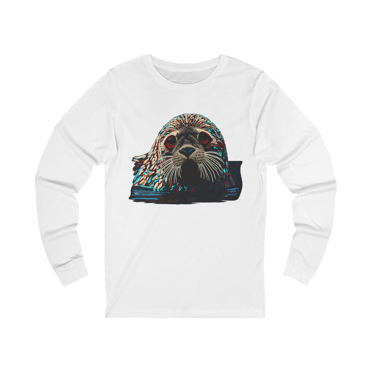 Harbor Seal Icon - Long-Sleeve Tee