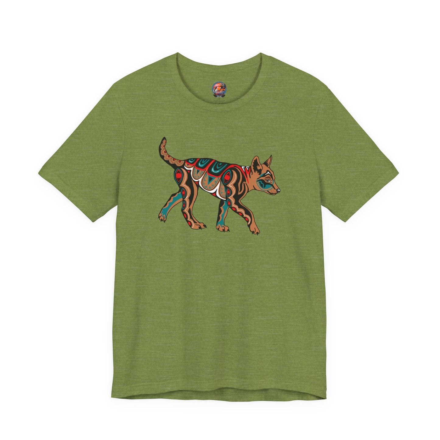 Tan Wolf Pup T-Shirt