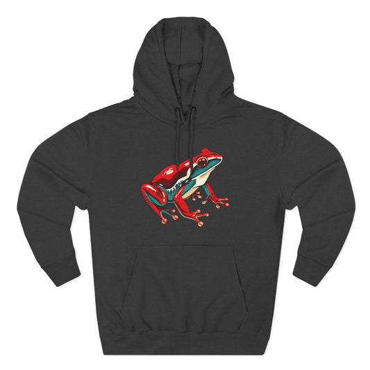 Wood Frog Icon - Fleece Hoodie