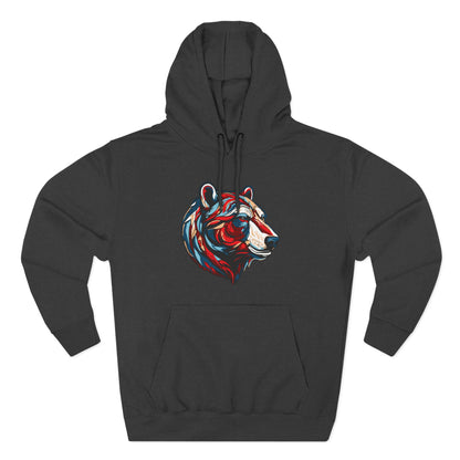 Polar Bear Icon - Fleece Hoodie