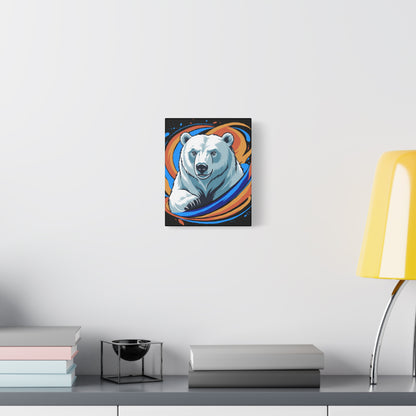 Strength Polar Bear Canvas