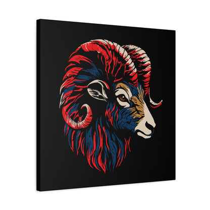Dall Sheep Icon Canvas