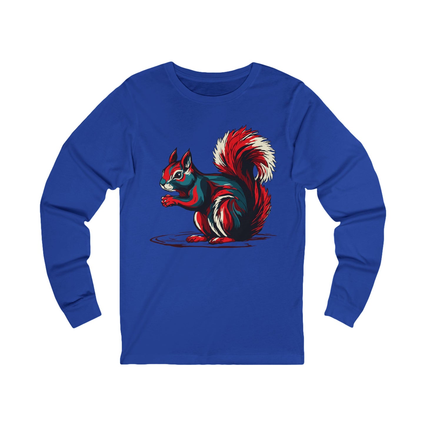 Squirrel Icon - Long-Sleeve Tee