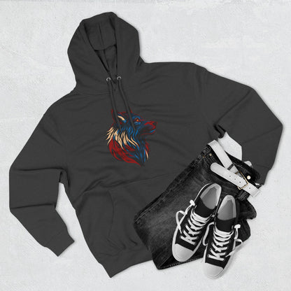 Wolf Icon - Fleece Hoodie