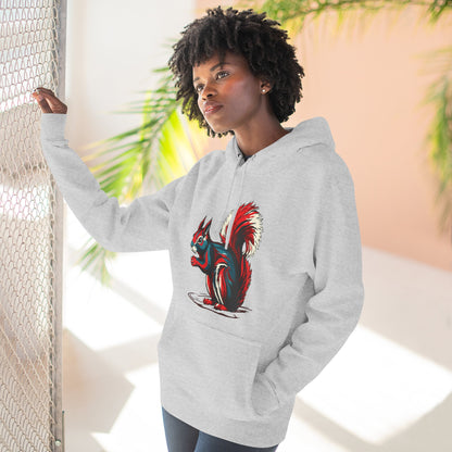 Squirrel Icon - Fleece Hoodie