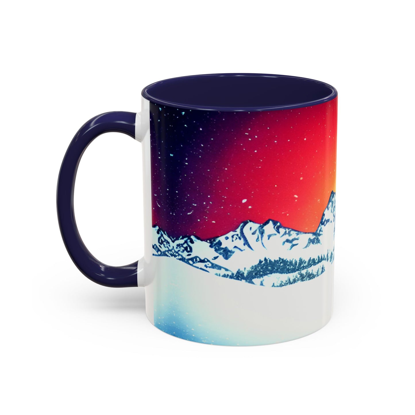 Winter Crane Mug