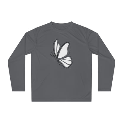 Butterfly Silhouette Long-Sleeve (Performance)