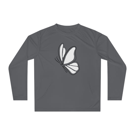 Butterfly Silhouette Long-Sleeve (Performance)