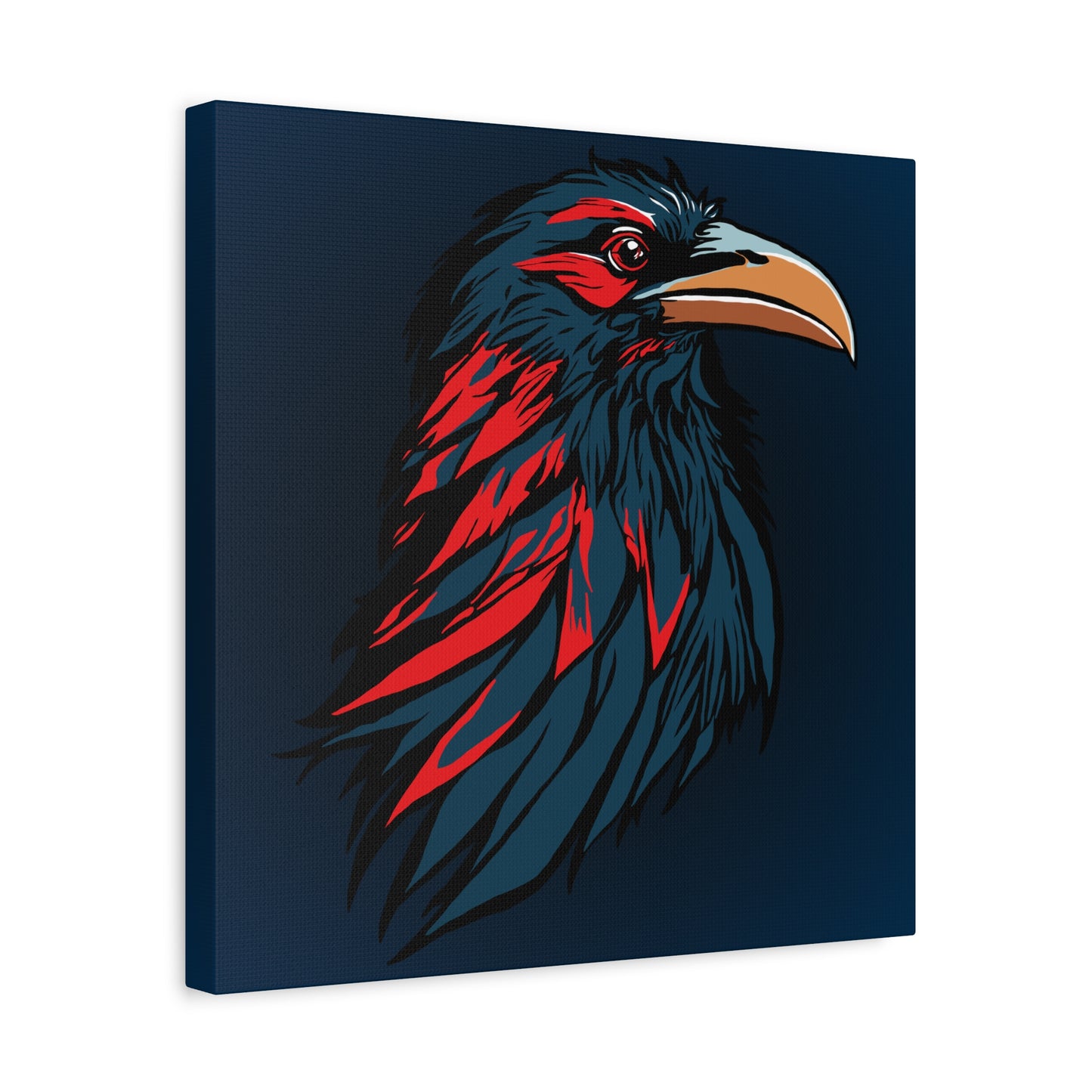 Raven Icon Canvas