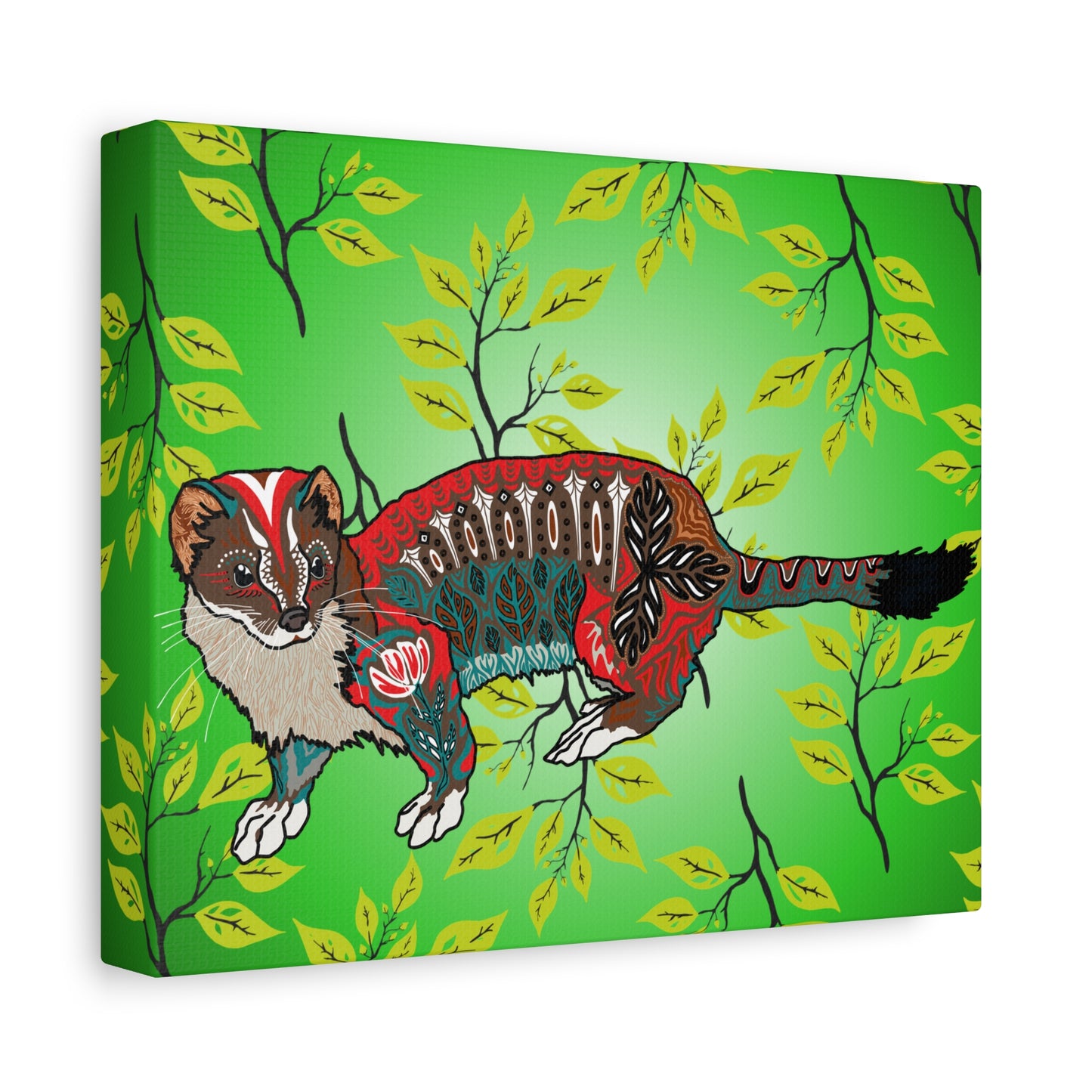 Summer Ermine Canvas