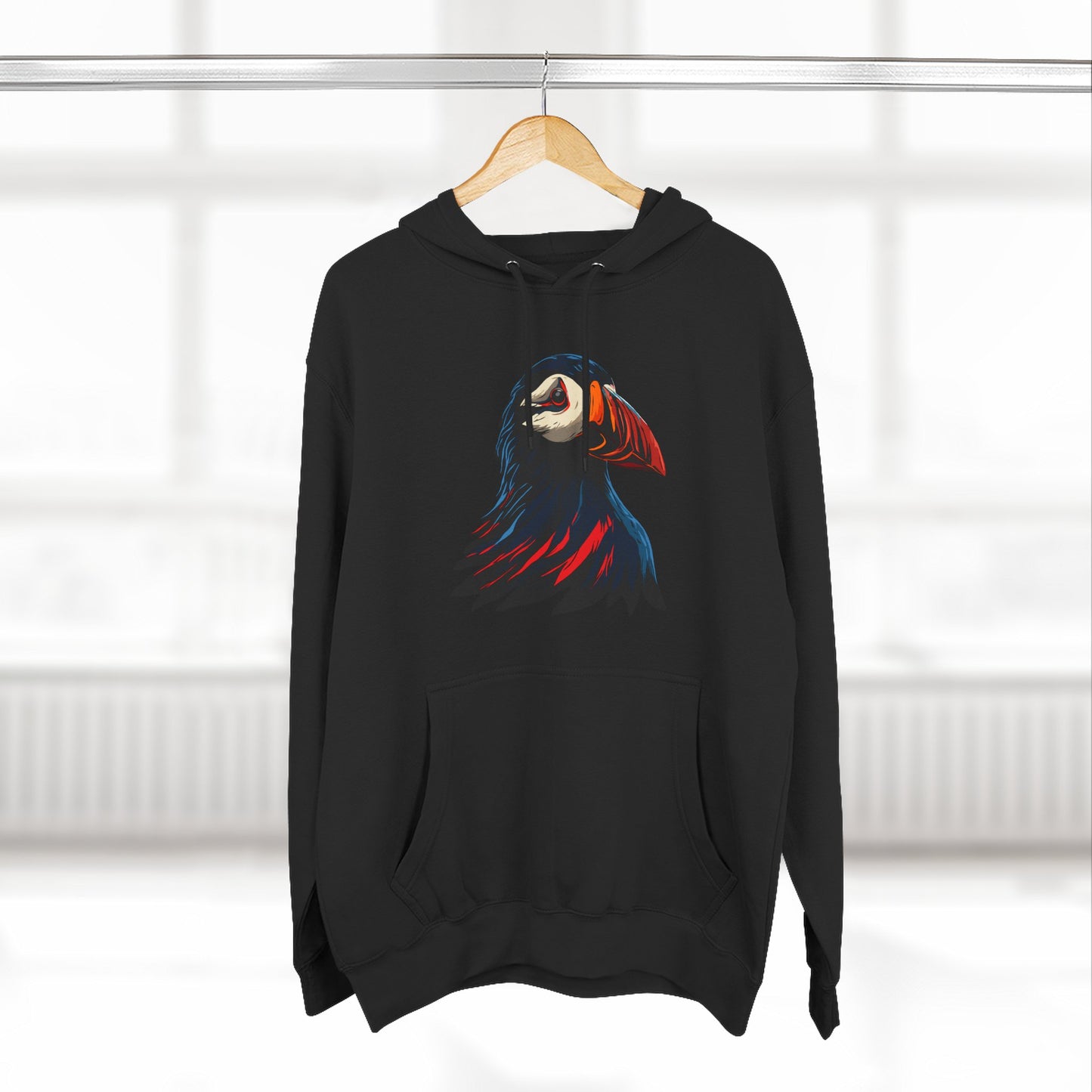Puffin Icon - Fleece Hoodie