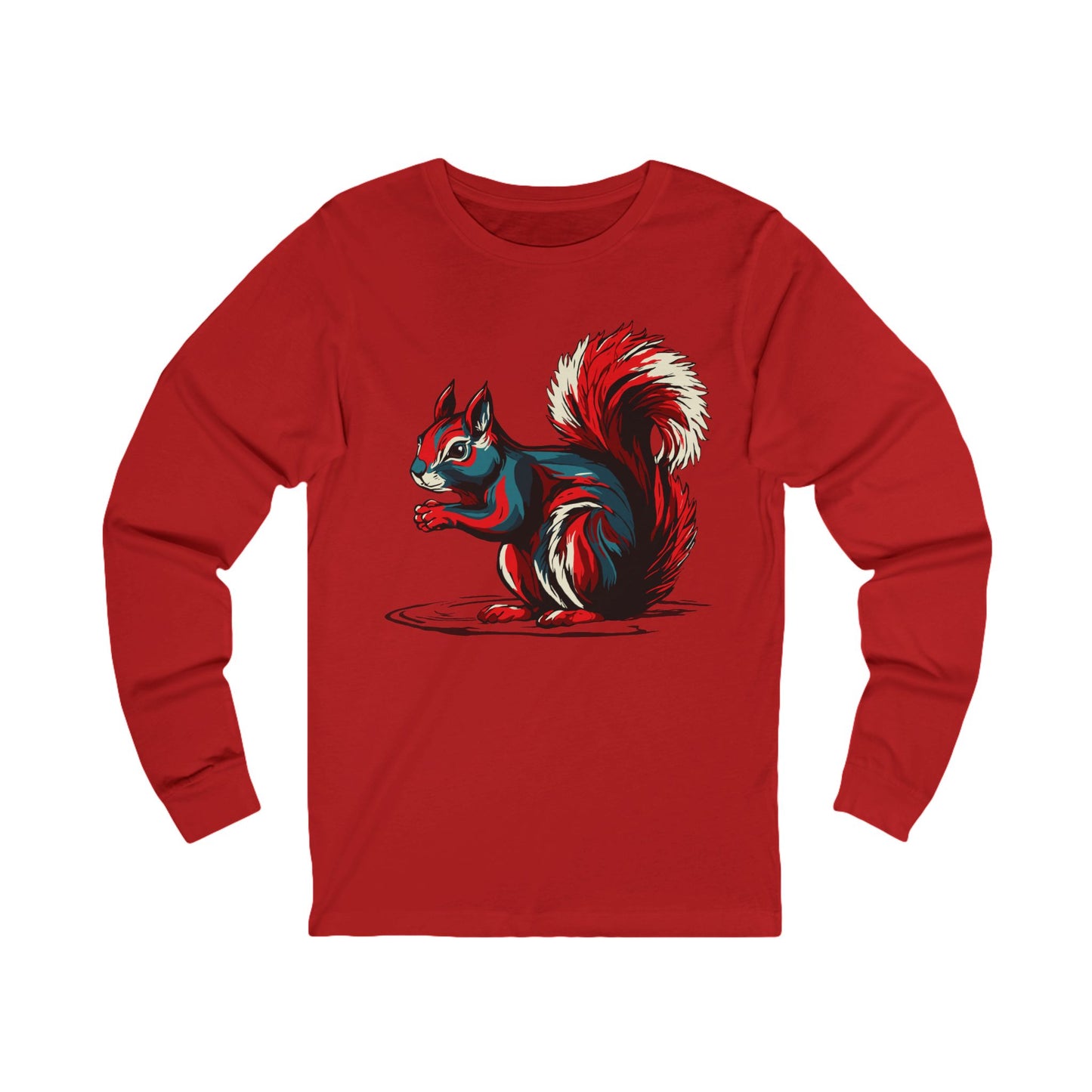 Squirrel Icon - Long-Sleeve Tee