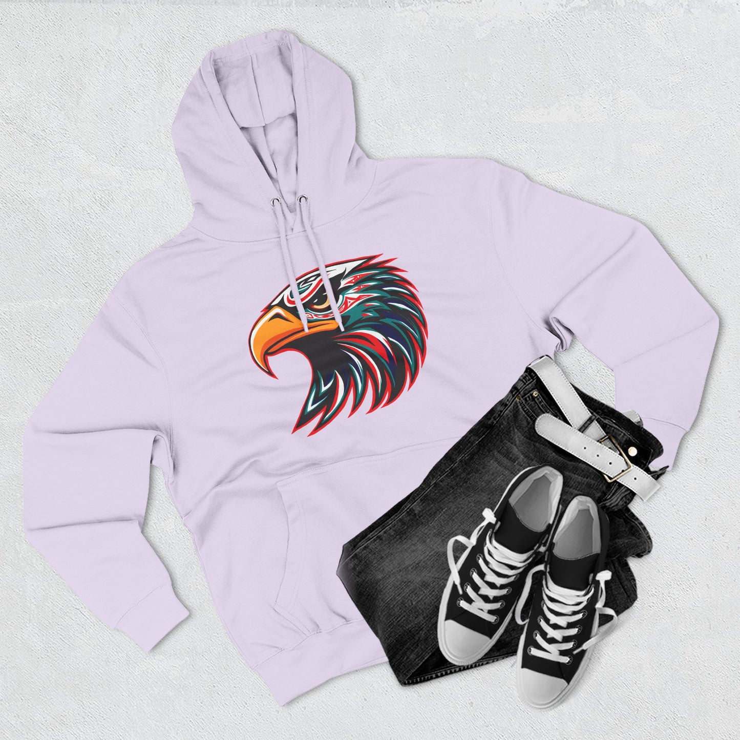 Eagle Icon - Fleece Hoodie