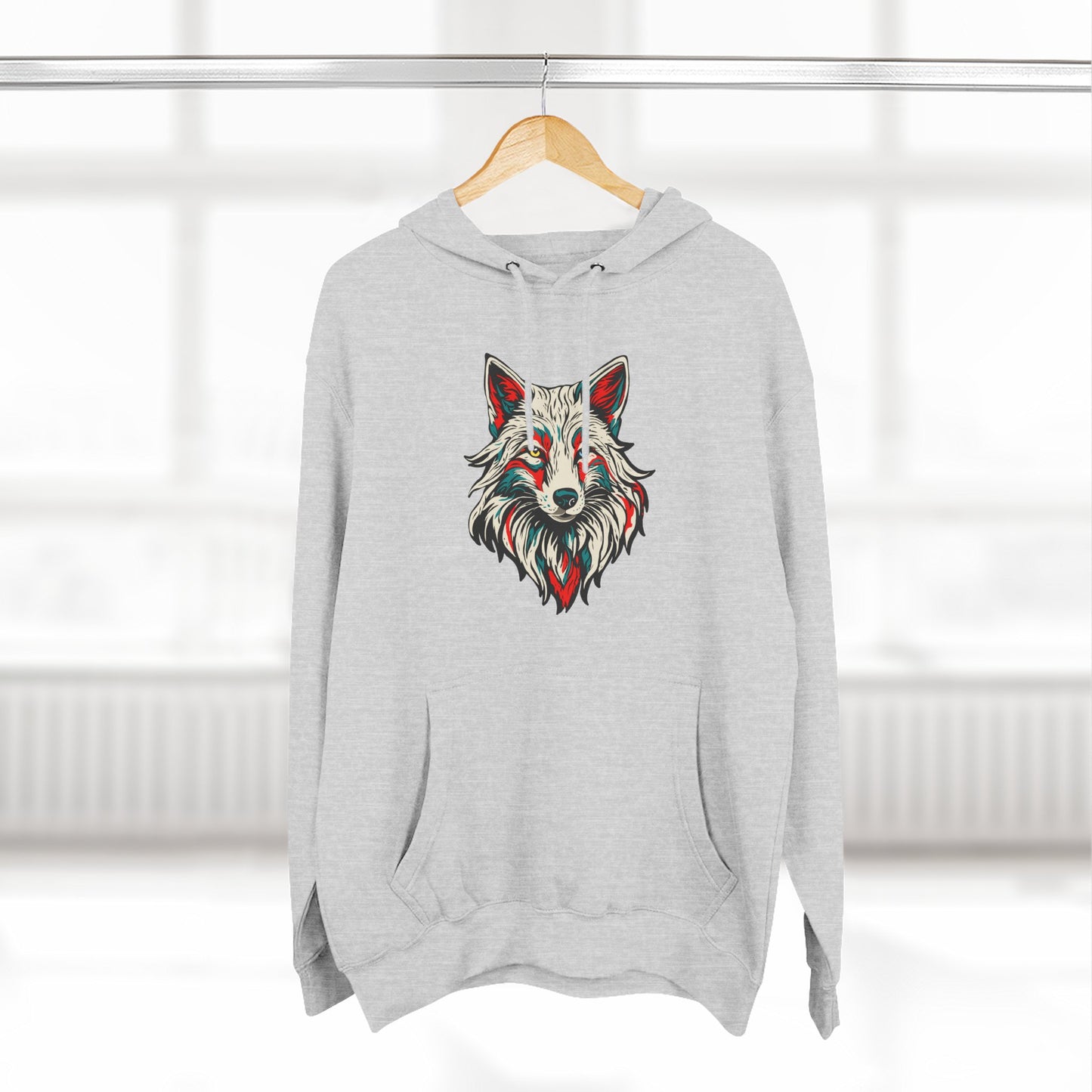 Arctic Fox Icon - Fleece Hoodie