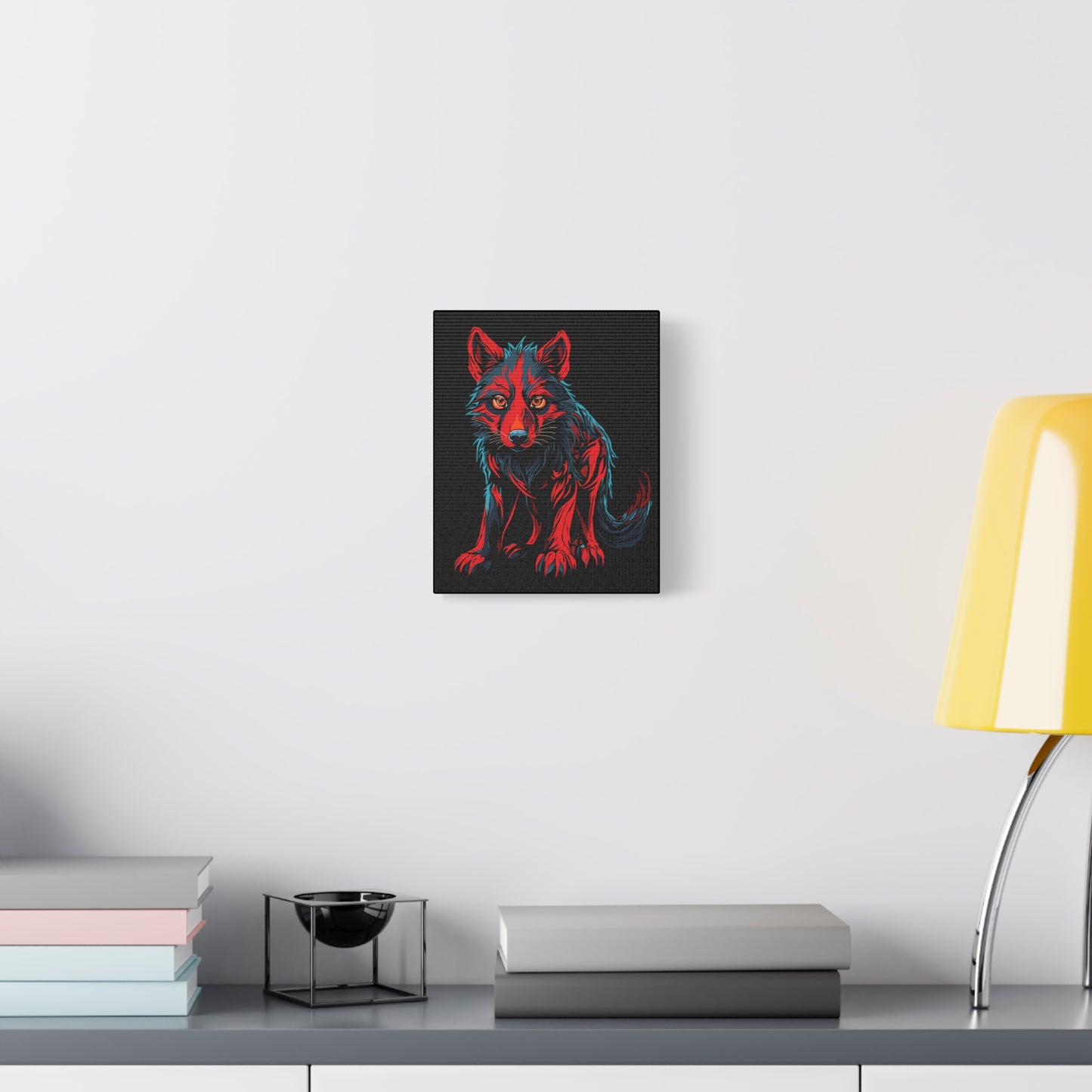 Wolf Pup Icon Canvas