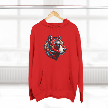 Polar Bear Icon - Fleece Hoodie