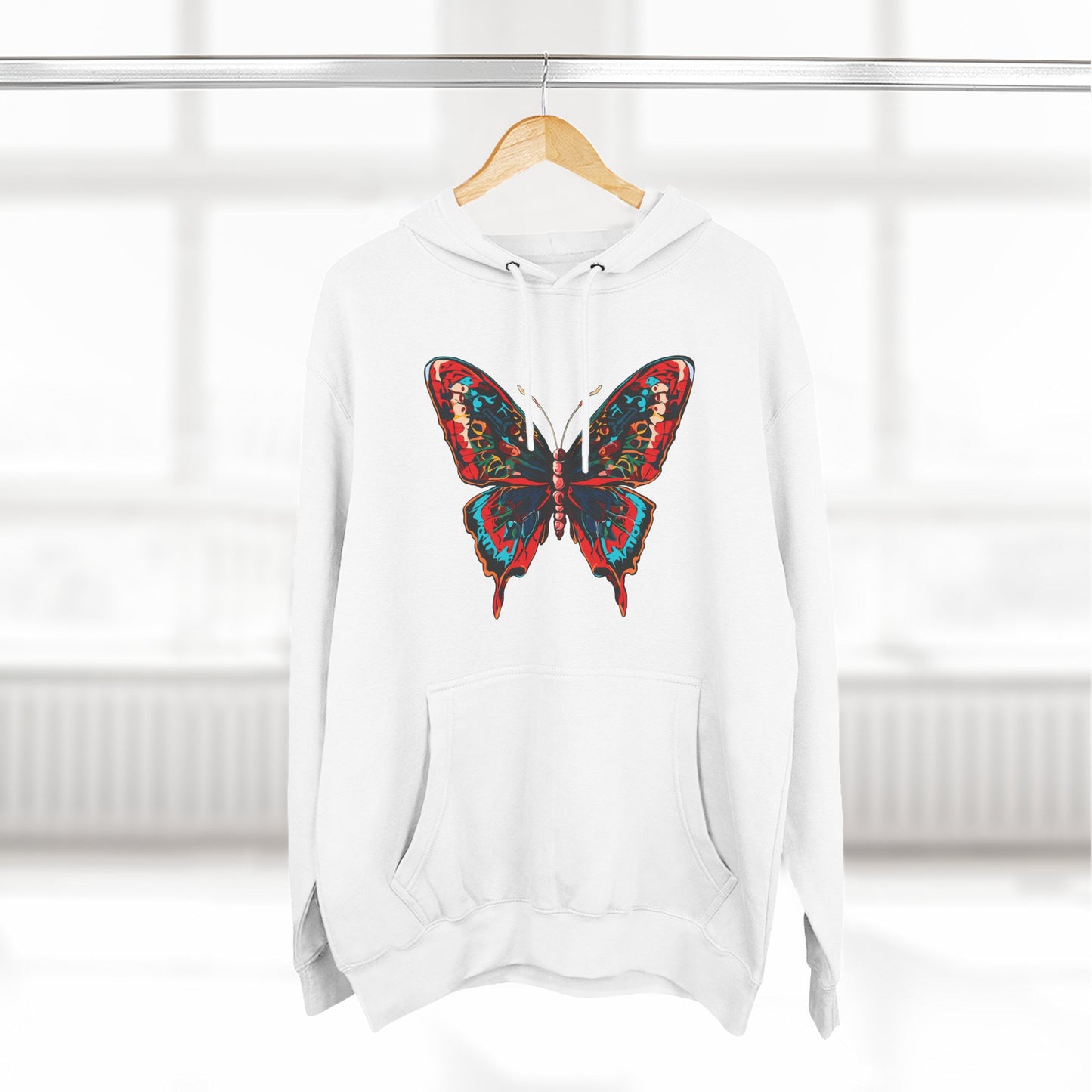 Butterfly Icon - Fleece Hoodie
