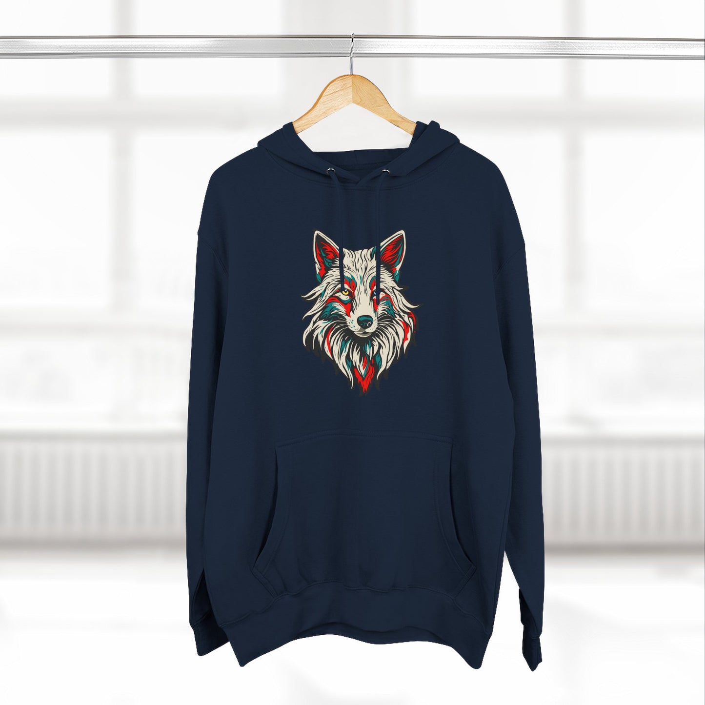 Arctic Fox Icon - Fleece Hoodie