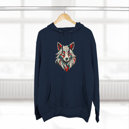 Arctic Fox Icon - Fleece Hoodie