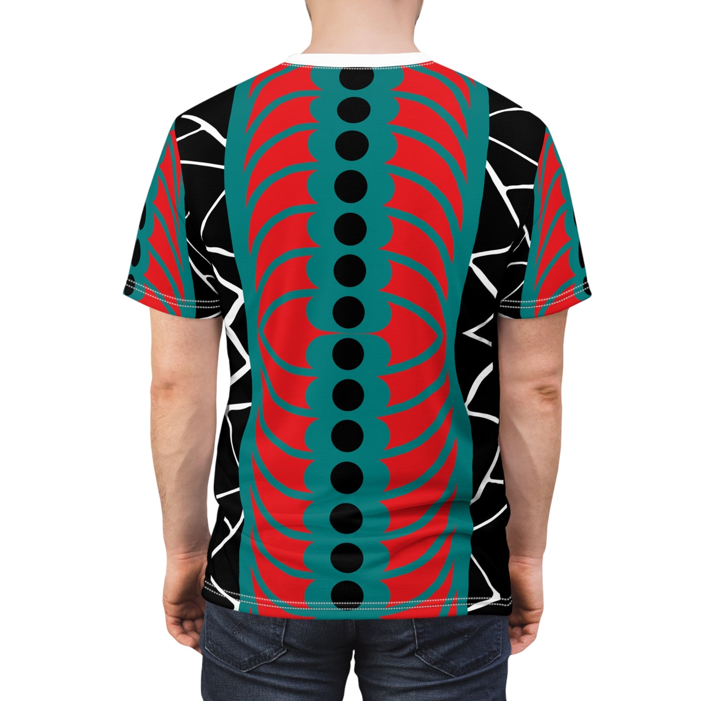 Circle Filet Pattern T-Shirt