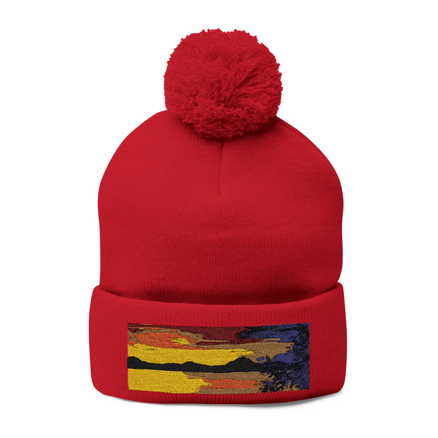Sunset Lake Knit Cap