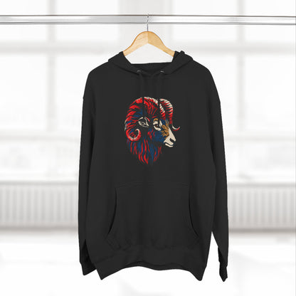 Dall Sheep Icon - Fleece Hoodie